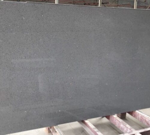 Quartz Stone Slabs Silver Star Grey Dark 110x36 Gray Slab