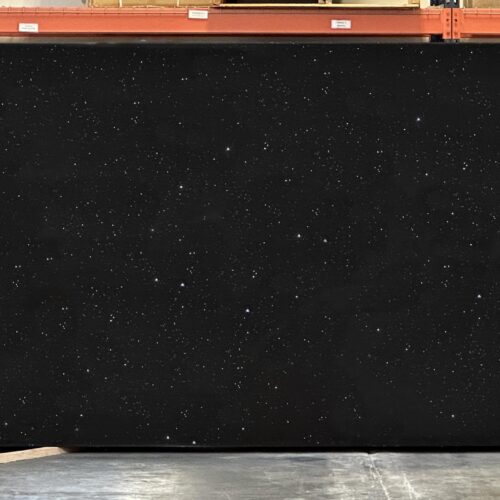 Quartz Stone Slabs Black Pearl 110x42 Slab 0