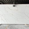 Quartz Stone Slabs Jayapura 110x42 Gray Slab 1