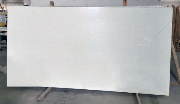 Quartz Stone Slabs Star Light 126x63 3/4 White Slab 0