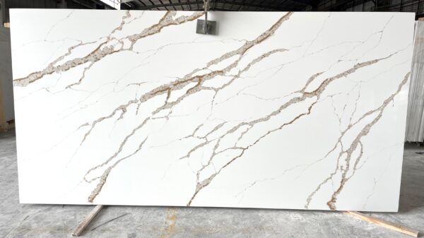 Quartz Stone Slabs Amaretto 110x36 Unknown Slab 1