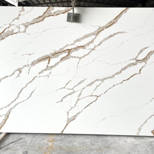 Quartz Stone Slabs Amaretto 110x36 Unknown Slab 0