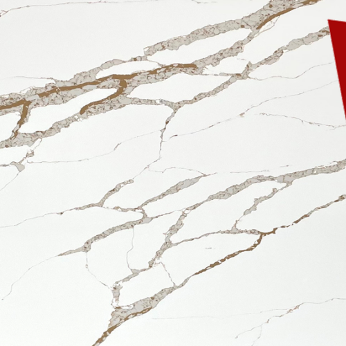 Quartz Stone Slabs Amaretto 110x52 Light Slab 0