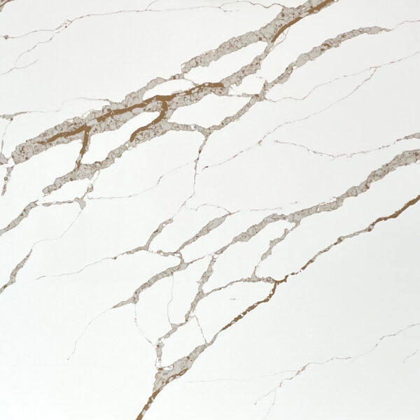 Quartz Stone Slabs Amaretto 110x52 Light Slab 1