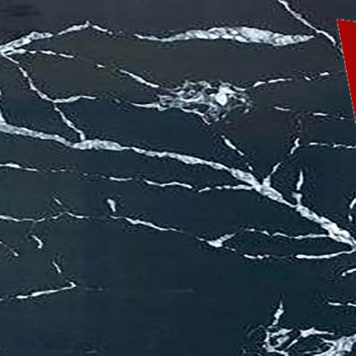 Quartz Stone Slabs Calacatta Noir 110x52 Black Slab 0