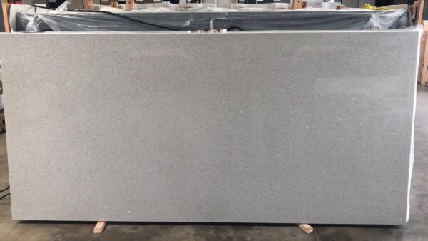 Quartz Stone Slabs Silver Star Grey Light 110x36 Gray Slab