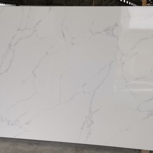 Quartz Stone Slabs Aphrodite 110x42 Beige Slab 0