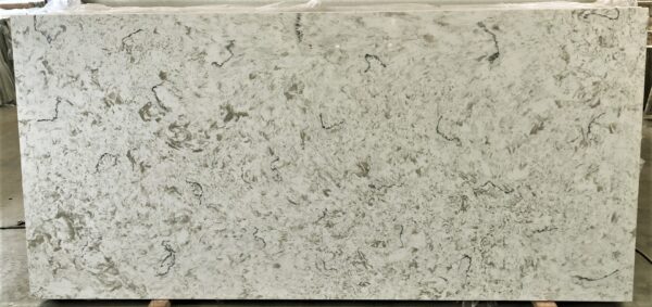 Quartz Stone Slabs White Galaxy 110x36 Slab