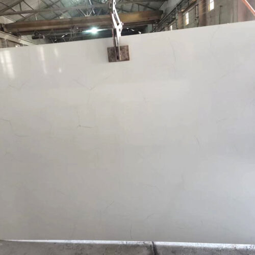 Quartz Stone Slabs Truffle White 110x52 Slab 0