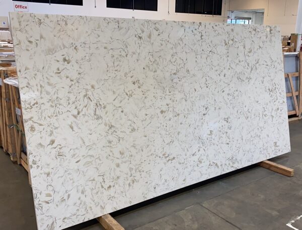 Quartz Stone Slabs Apollo Cream 110x36 Slab