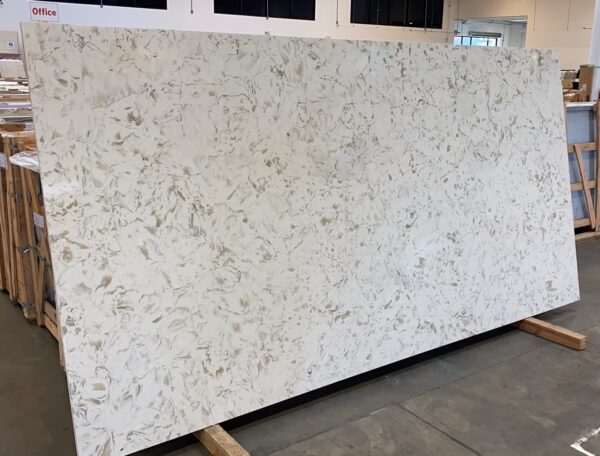 Quartz Stone Slabs Apollo Cream 110x52 Slab 1