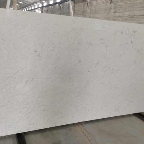 Quartz Stone Slabs Bianco Carrara 110x36 White Slab 0