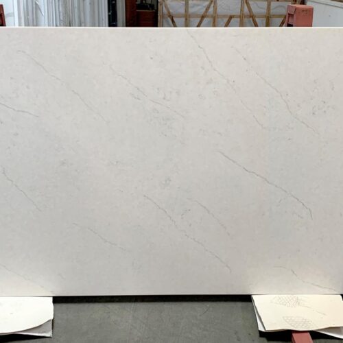 Quartz Stone Slabs Bianco Carrara 110x42 White Slab 0