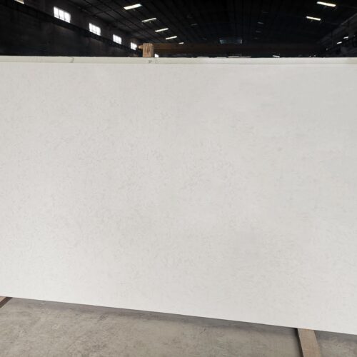 Quartz Stone Slabs Masha Cream 110x36 Black Slab