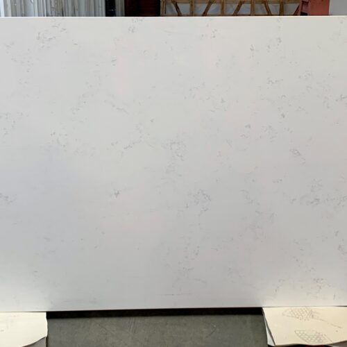 Quartz Stone Slabs Bianco Fiore 110x36 White Slab