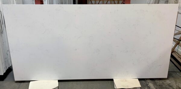 Quartz Stone Slabs Bianco Fiore 110x42 White Slab 0