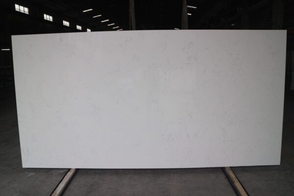 Quartz Stone Slabs Bianco Fiore 110x52 White Slab 1