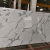 Quartz Stone Slabs Calacatta Waves 110x42 White Slab 1