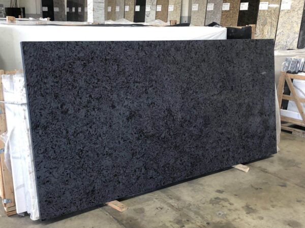 Quartz Stone Slabs Tehran 110x36 Gray Slab 1