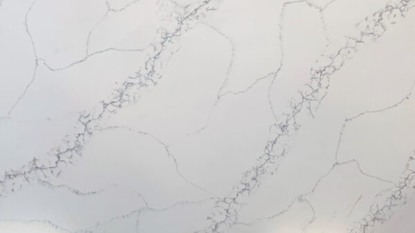 Quartz Stone Slabs Calacatta Linen 110x42 White Slab 1