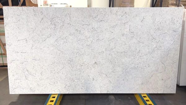 Quartz Stone Slabs Multi Galaxy 110x26 White Slab 1