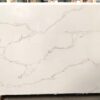 Quartz Stone Slabs Calacatta Biscotti 110x26 White Slab 0