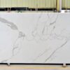 Quartz Stone Slabs Calacatta Zoella 126x63 White Slab 0