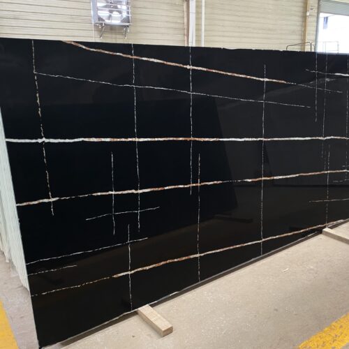 Quartz Stone Slabs Kenzo 126x63 Gray Slab