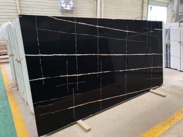 Quartz Stone Slabs Kenzo 126x63 Gray Slab