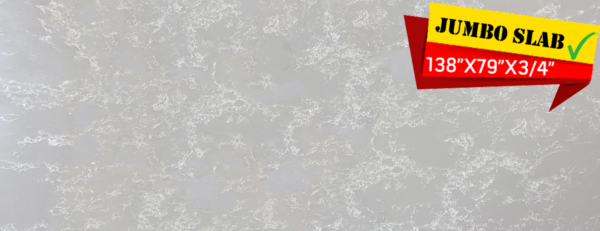 Quartz Stone Slabs Stellar Moon 110x52 White Slab 1