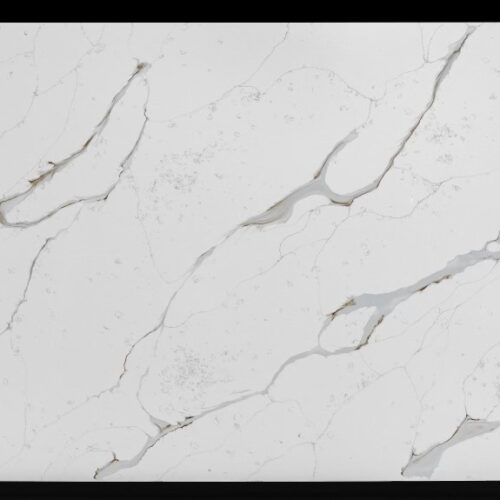 Quartz Stone Slabs White Nieve 110x26 Slab