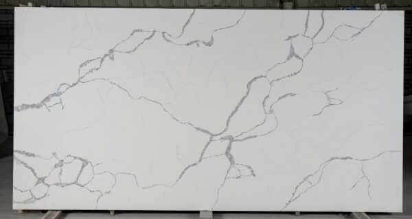 Quartz Stone Slabs Bermuda 110x52 White Slab 1