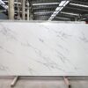 Quartz Stone Slabs Adelia 110x26 White Slab 0