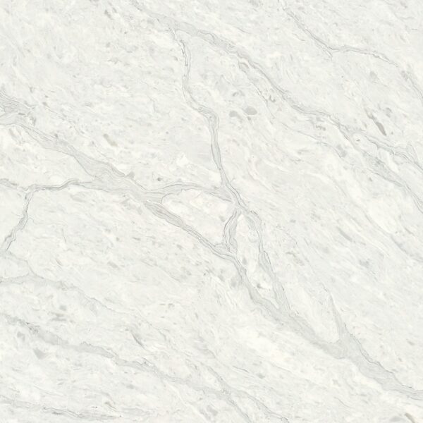 Quartz Stone Slabs Denver 110x26 White Slab 1