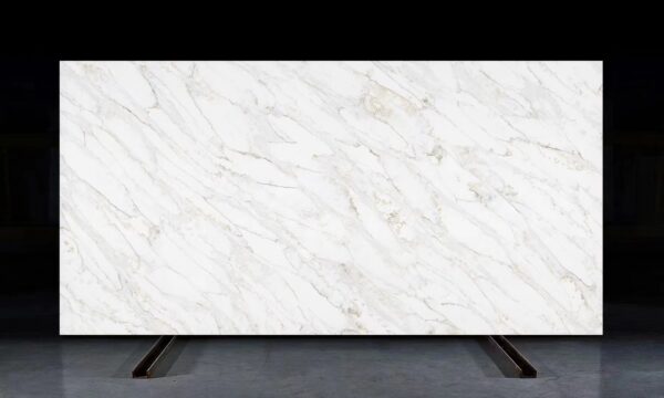 Quartz Stone Slabs Calacatta Sofia 126x63 White Slab