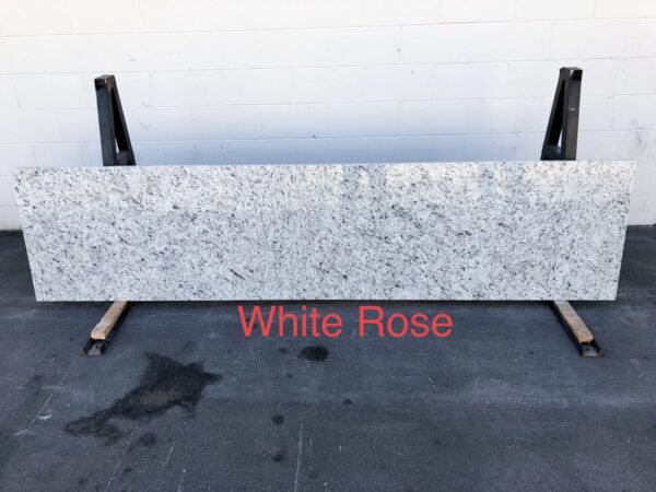 Granite Slabs White Rose 110X26 Slab