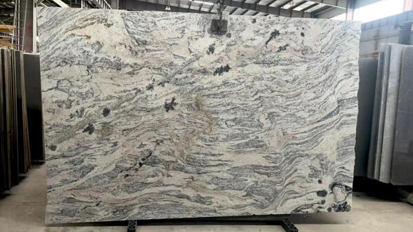 Granite Slabs Wisconsin 110X26 Gray Slab