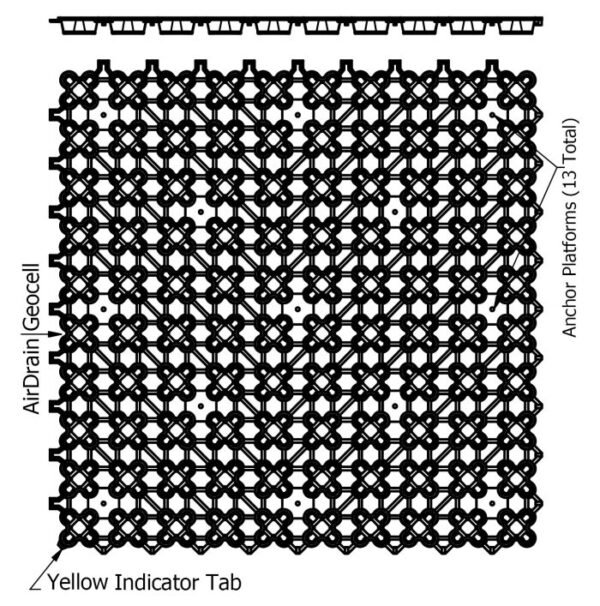 Airdrain Geocell Grid Turf Accessories/Tools Accessories 2